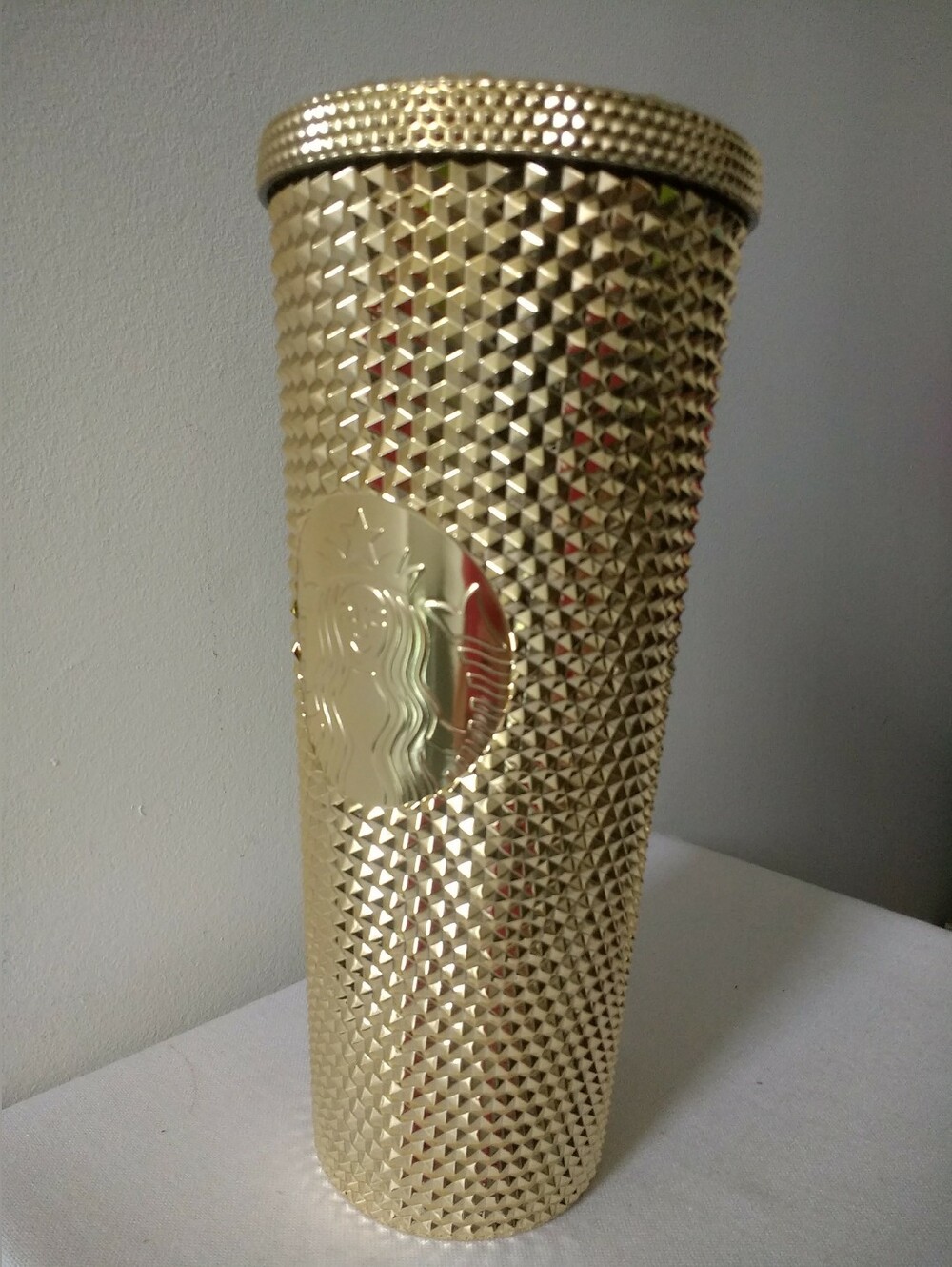 Starbucks Gold Studded Travel Tumbler